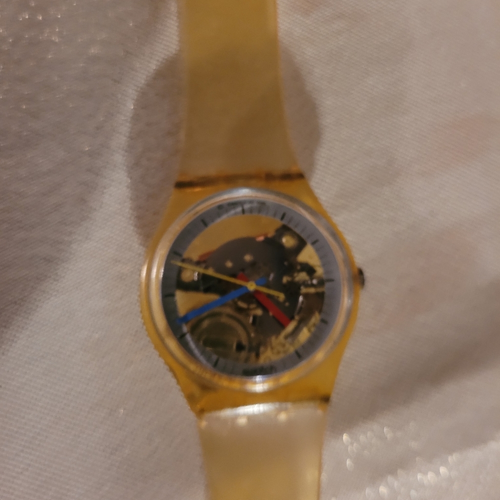 1985 swatch watch Jelly fish.
